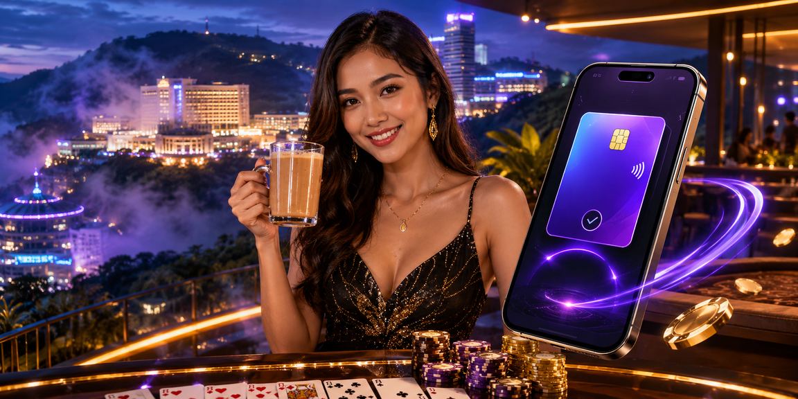 Rummy card games at Genting Highlands with a casino atmosphere
