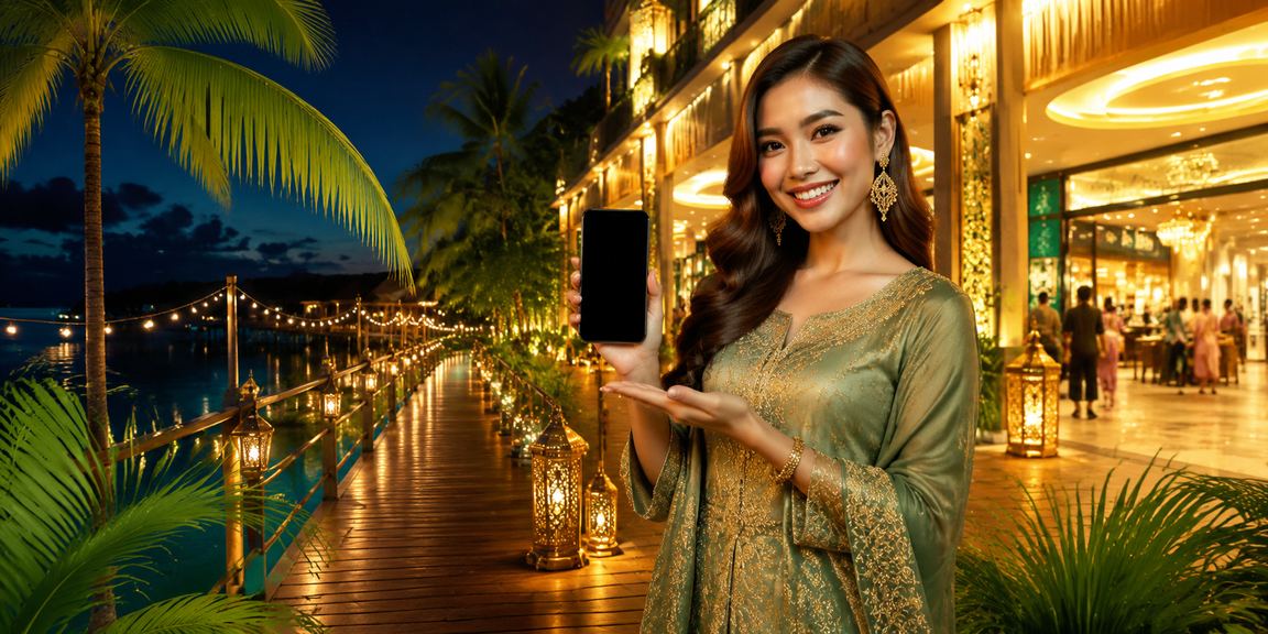 Sabah-style Hari Raya casino app showcasing a variety of popular games at 2077